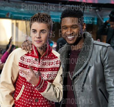 Justin Bieber, Usher
