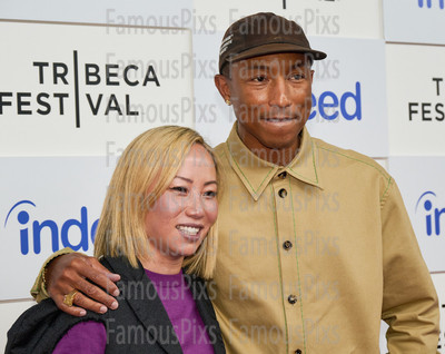 Minya Oh and Pharrell Williams