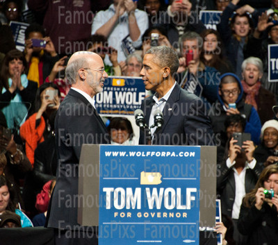 Tom Wolf, President Barack Obama